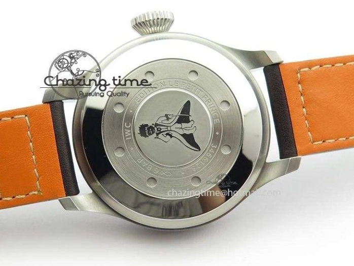 MIROTIME 0718 EasyCare Big Pilot Real PR IW500916 2016 “Le Petit Prince” ZF Best Edition On Brown Leather Strap A 7292